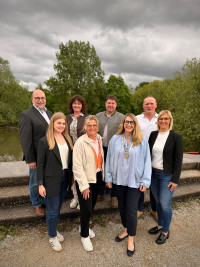 Für die neue Legislaturperiode im Stadtrat treten gemeinsam folgende Mitglieder der SPD und KWG an: