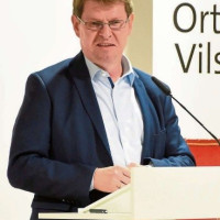 Ralf Stegner hielt die Festansprache.